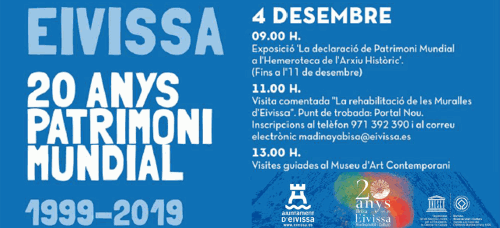 Imatge El MACE s'uneix a la celebració del 20 aniversari Eivissa Patrimoni de la Humanitat