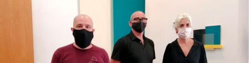 Imatge Bonet Vallribera exposa a l'Avantsala de la sala de Plens de l'Ajuntament d'Eivissa
