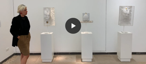 Imatge Arxiu d'imatges MACE / comentaris de la directora al voltant de les obres de les col·leccions del MACE: Isabel Echarri